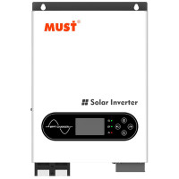 Гібридний інвертор MUST PV18-6248ECO 6.2 кВт, 48V з MPPT 100A  інтелектуальне керування сонячною енергією